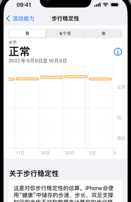 龙川iPhone手机维修如何在iPhone开启'步行稳定性通知'