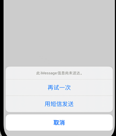 龙川apple维修iPhone上无法正常发送iMessage信息