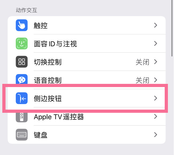 龙川苹果14维修店分享iPhone14 Plus侧键双击下载功能关闭方法 