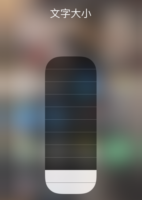 龙川苹果手机维修分享小技巧：在 iPhone 控制中心快速调节字体大小 